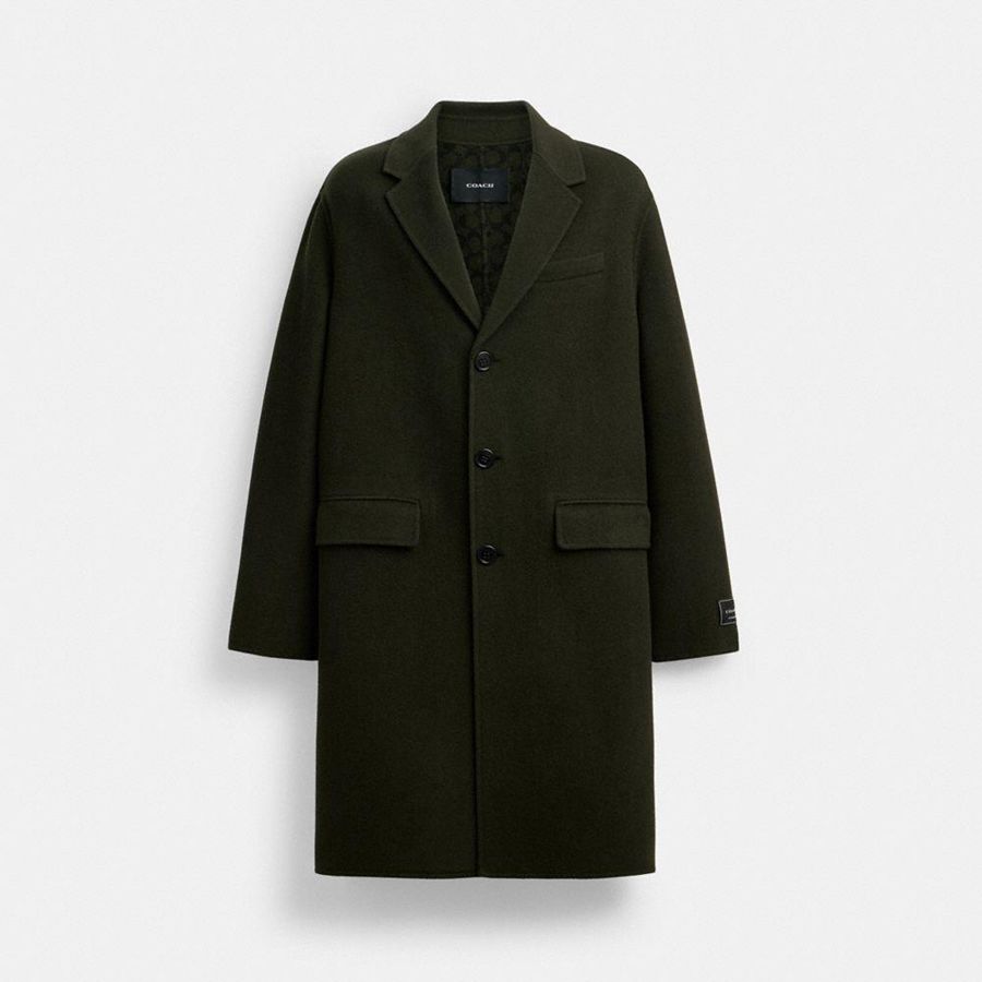 Abrigo COACH Mujer Negras | 9327PTDQI