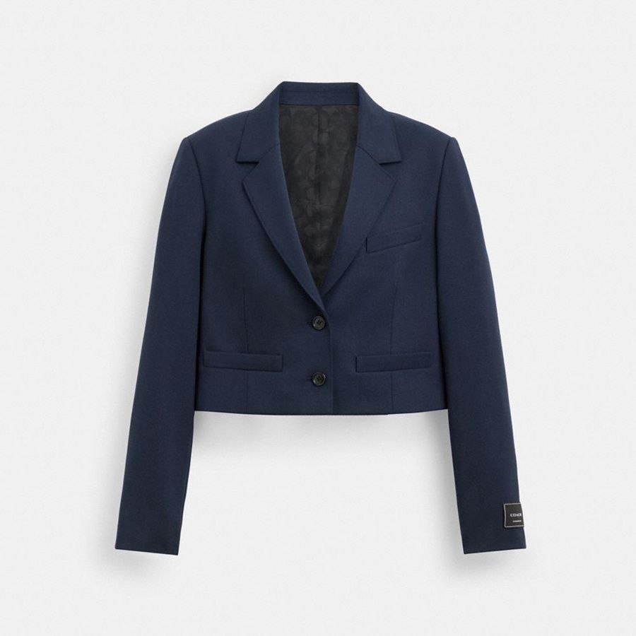 Blazer COACH Mujer Azul Marino | 0753ANWPT