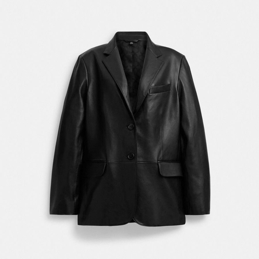 Blazer COACH Mujer Negras | 2603IUEJP