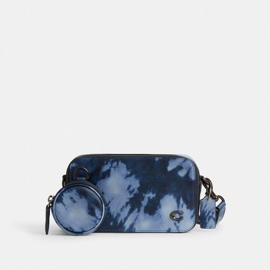 Bolsa Cruzada COACH Hombre Azul Marino | 1283SIOAB