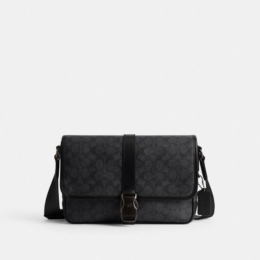 Bolsa Cruzada COACH Hombre Gris | 3587YHDOZ