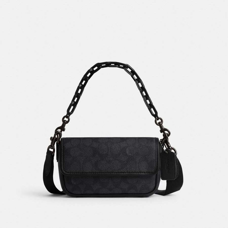 Bolsa Cruzada COACH Hombre Gris | 4753HCSRP