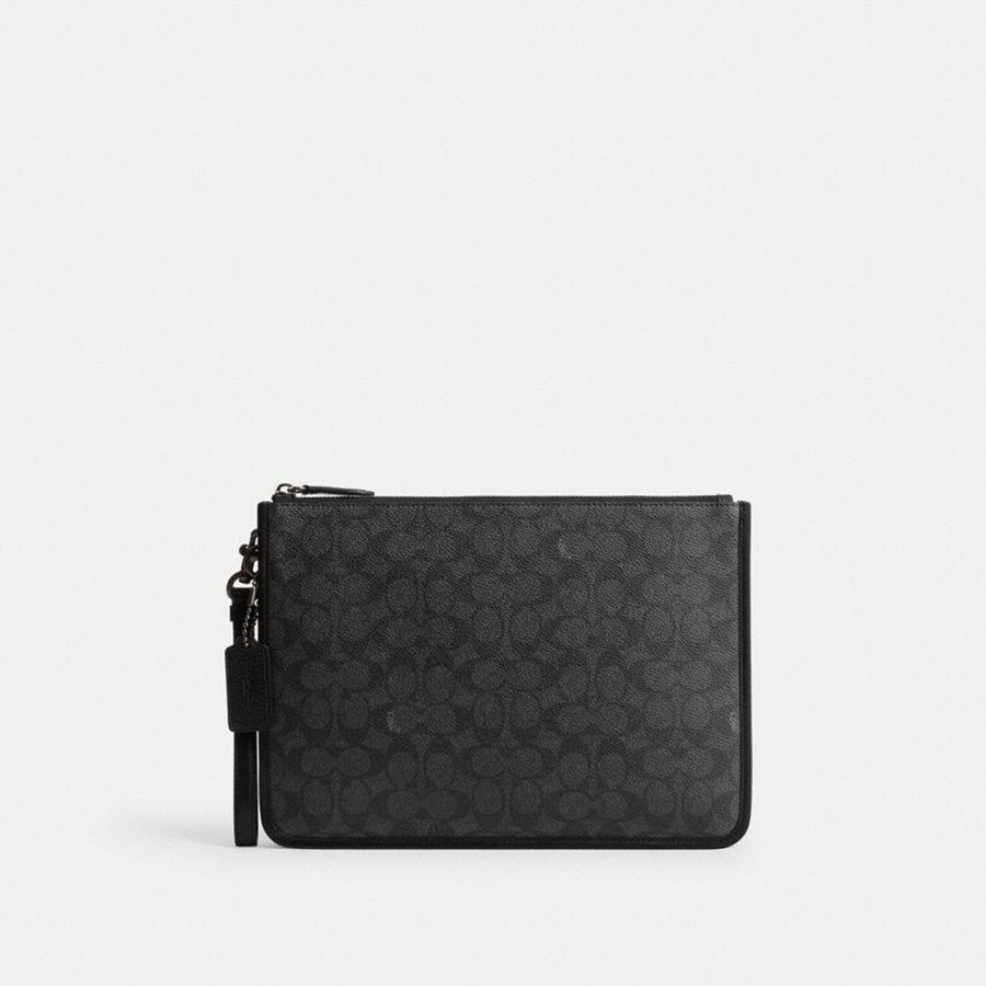 Bolsa Cruzada COACH Hombre Gris | 6927FUCPJ