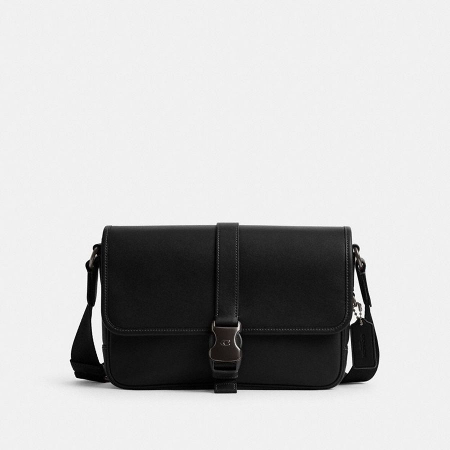 Bolsa Cruzada COACH Hombre Negras | 3569XWGBZ