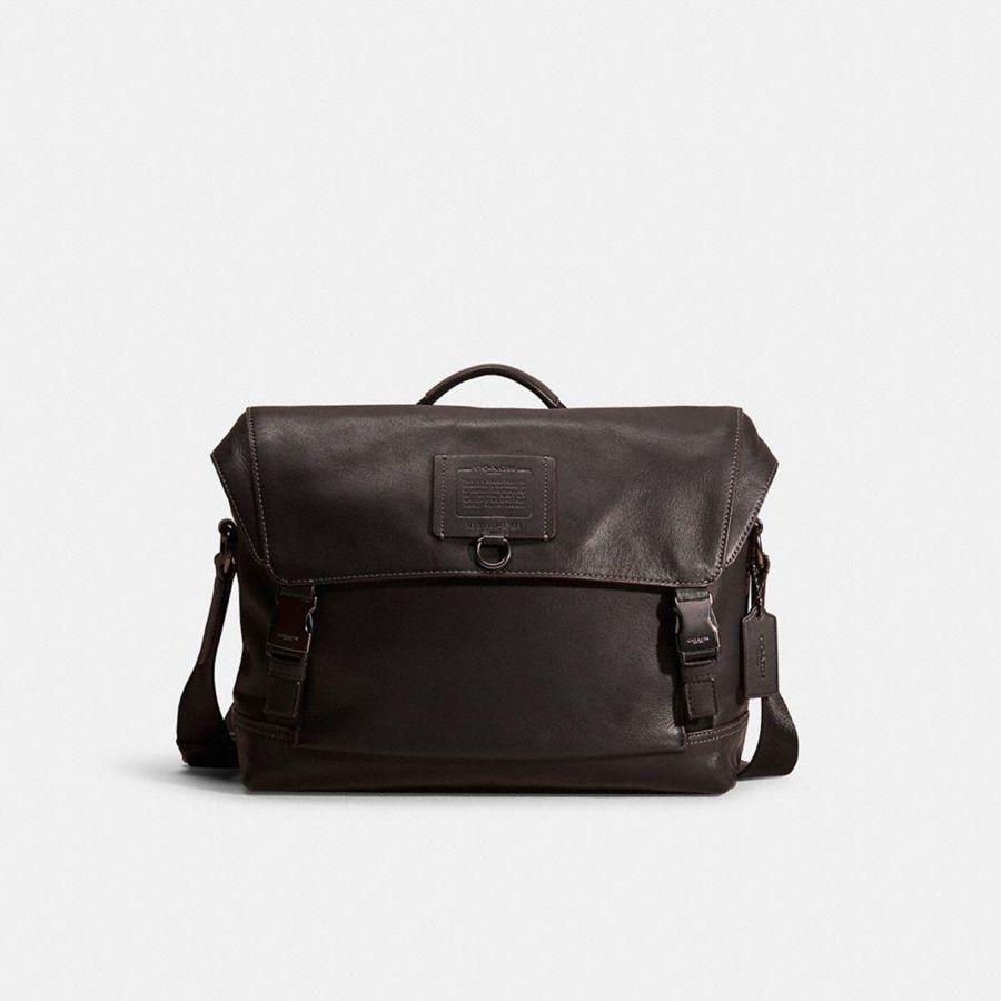 Bolsa Cruzada COACH Hombre Negras | 8925TAGQK
