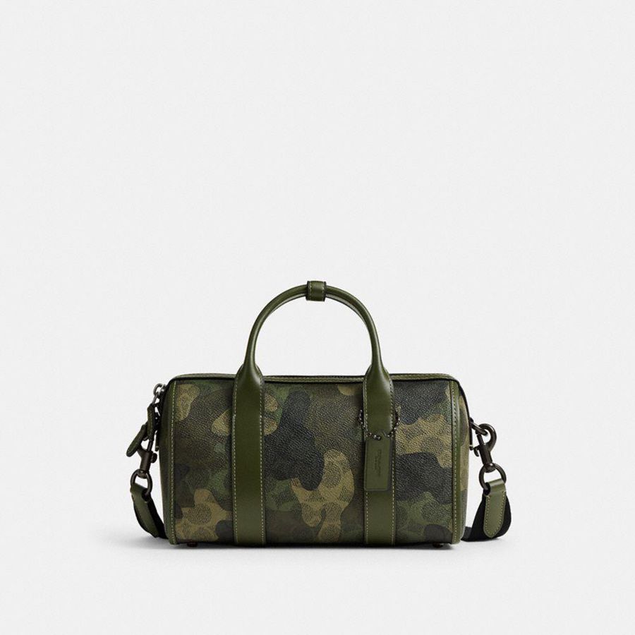 Bolsa Cruzada COACH Hombre Verde | 4395RDPGX