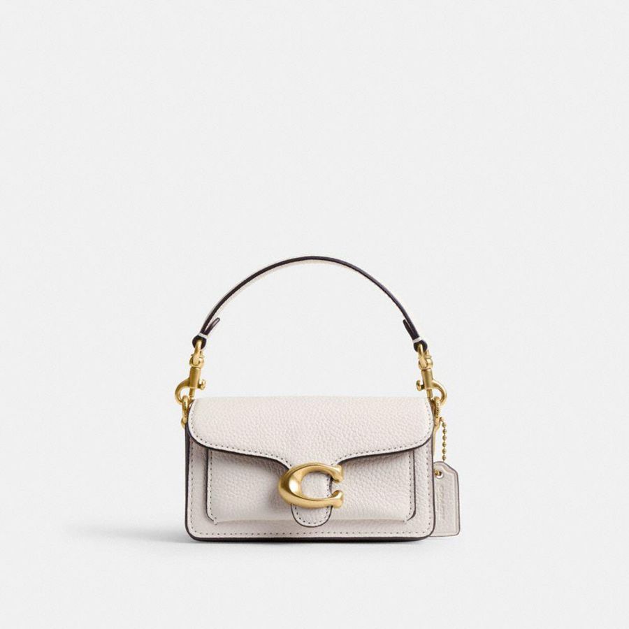 Bolsa Cruzada COACH Mujer Blancas | 4692MNIWF