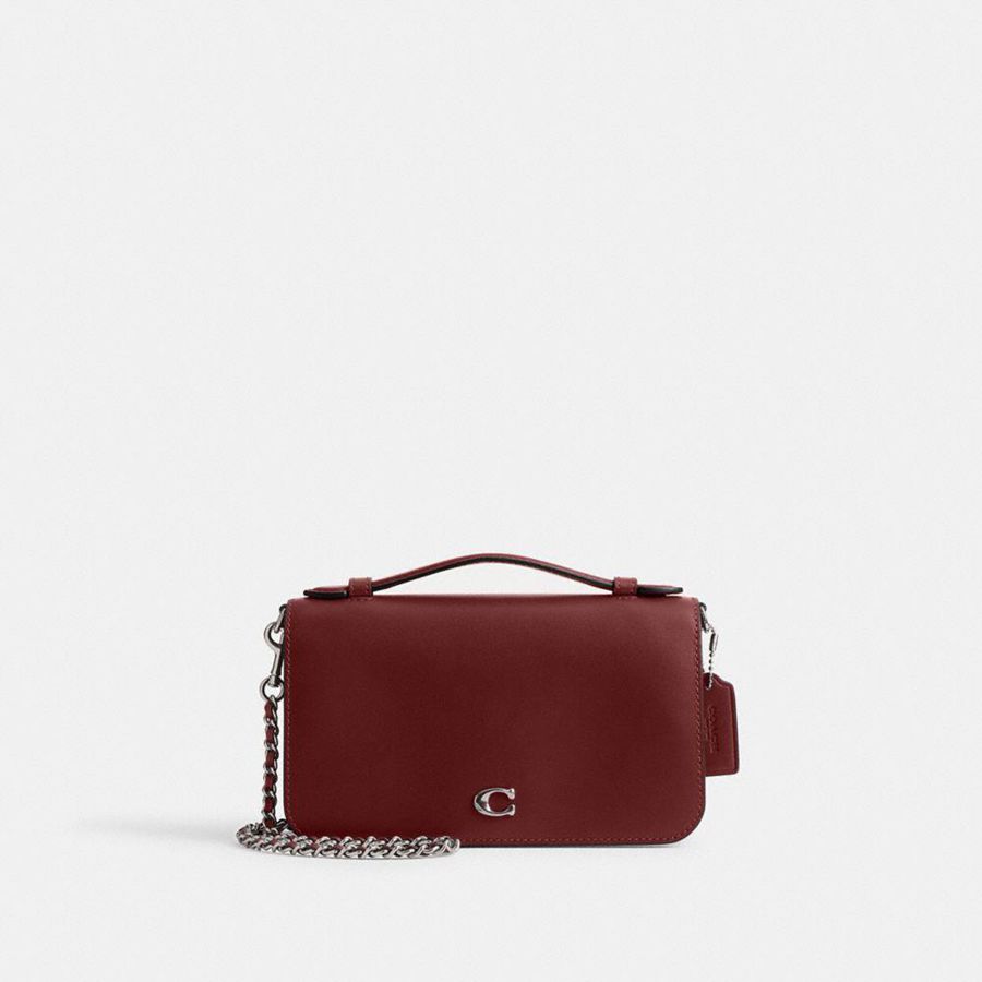Bolsa Cruzada COACH Mujer Marrones | 6347BUQIW