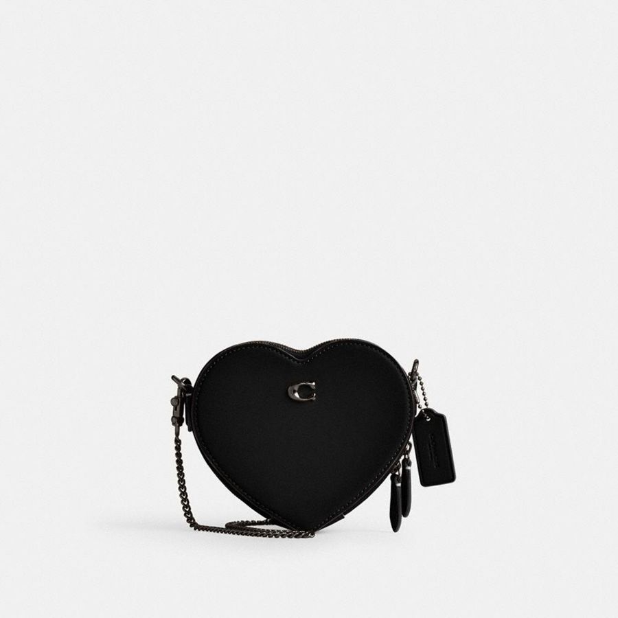 Bolsa Cruzada COACH Mujer Negras | 0653MRIBW
