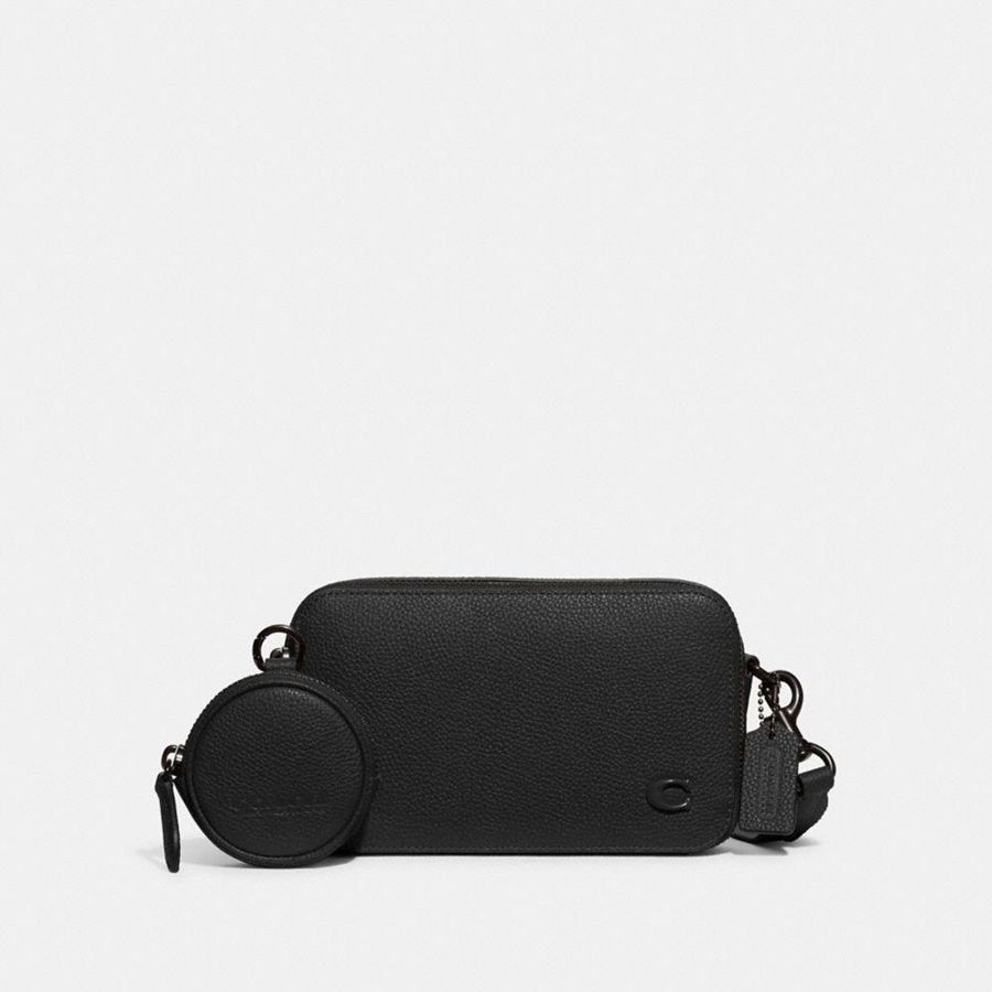 Bolsa Cruzada COACH Mujer Negras | 1420XKGNV