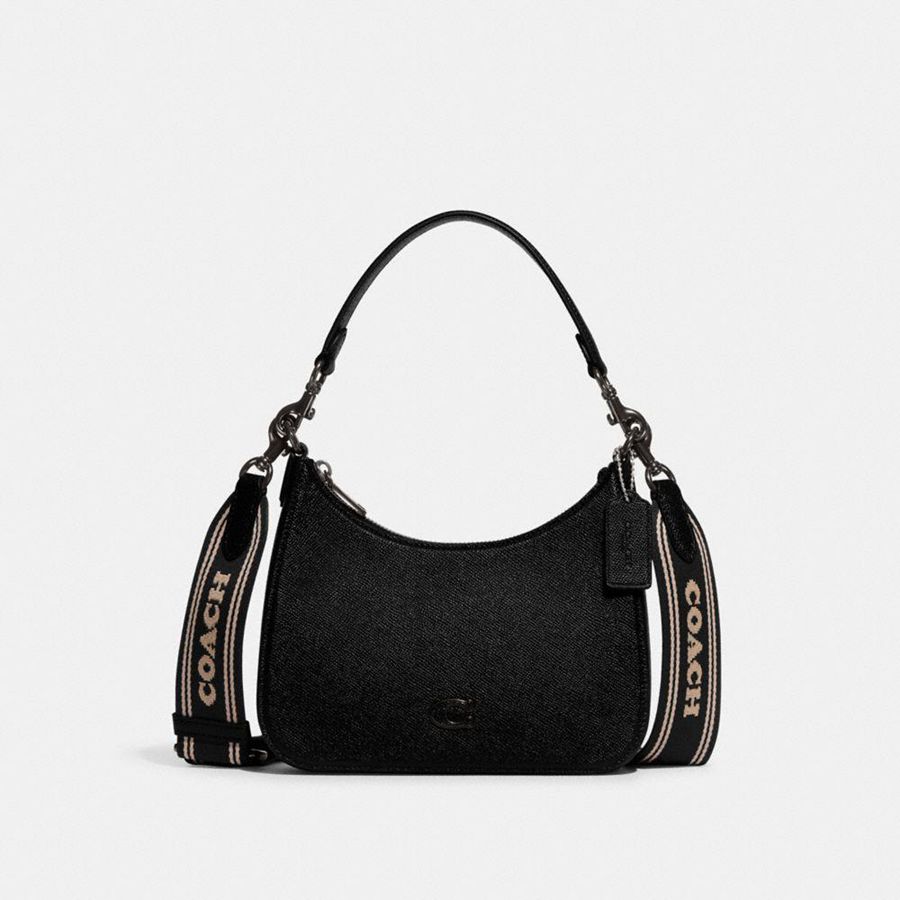 Bolsa Cruzada COACH Mujer Negras | 1602CEXSL