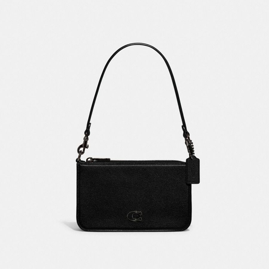 Bolsa Cruzada COACH Mujer Negras | 5719BRMZQ