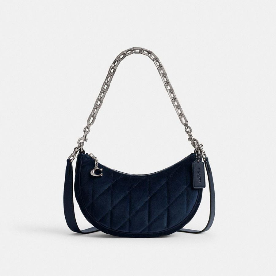 Bolsa de Hombro COACH Mujer Azul Marino | 7029IOVQG