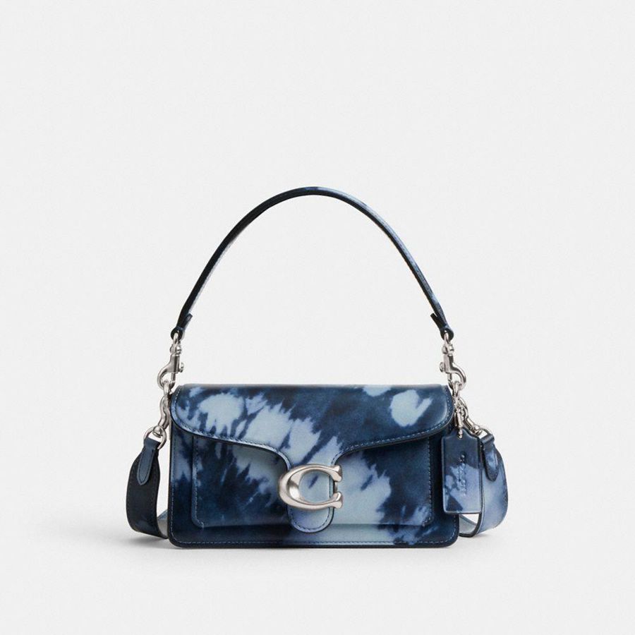 Bolsa de Hombro COACH Mujer Azules | 6591KXZHO