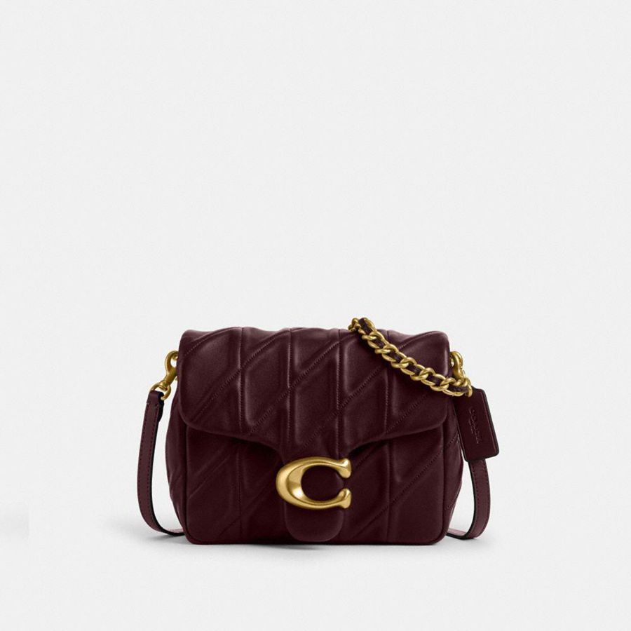 Bolsa de Hombro COACH Mujer Burdeos | 7043HYDBX