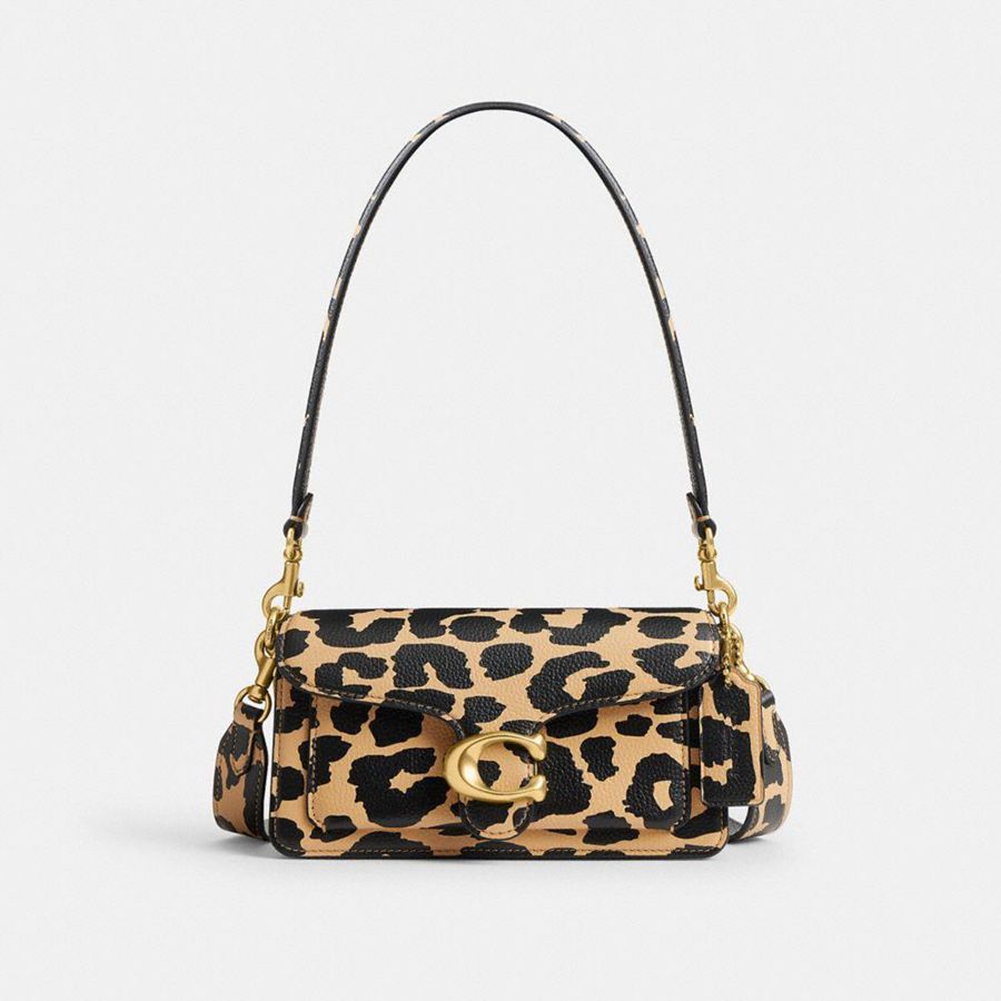 Bolsa de Hombro COACH Mujer Leopardo | 6901SQEON