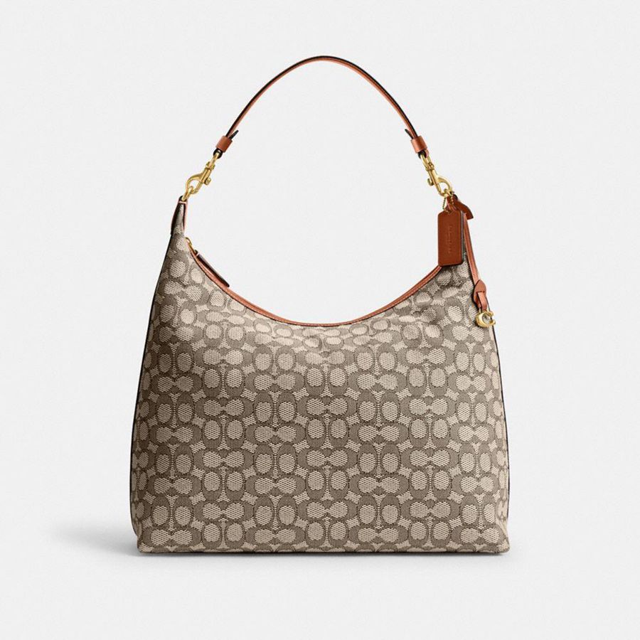 Bolsa de Hombro COACH Mujer Marrones | 0287YIOMR