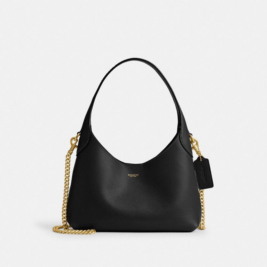 Bolsa de Hombro COACH Mujer Negras | 0879EQIAP