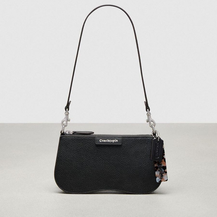 Bolsa de Hombro COACH Mujer Negras | 8395HVIOQ