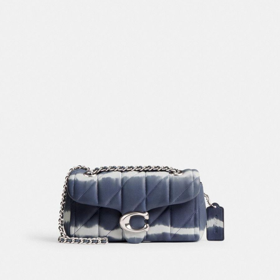 Bolsa de Hombro COACH Mujer Plateadas | 5632KAMPI
