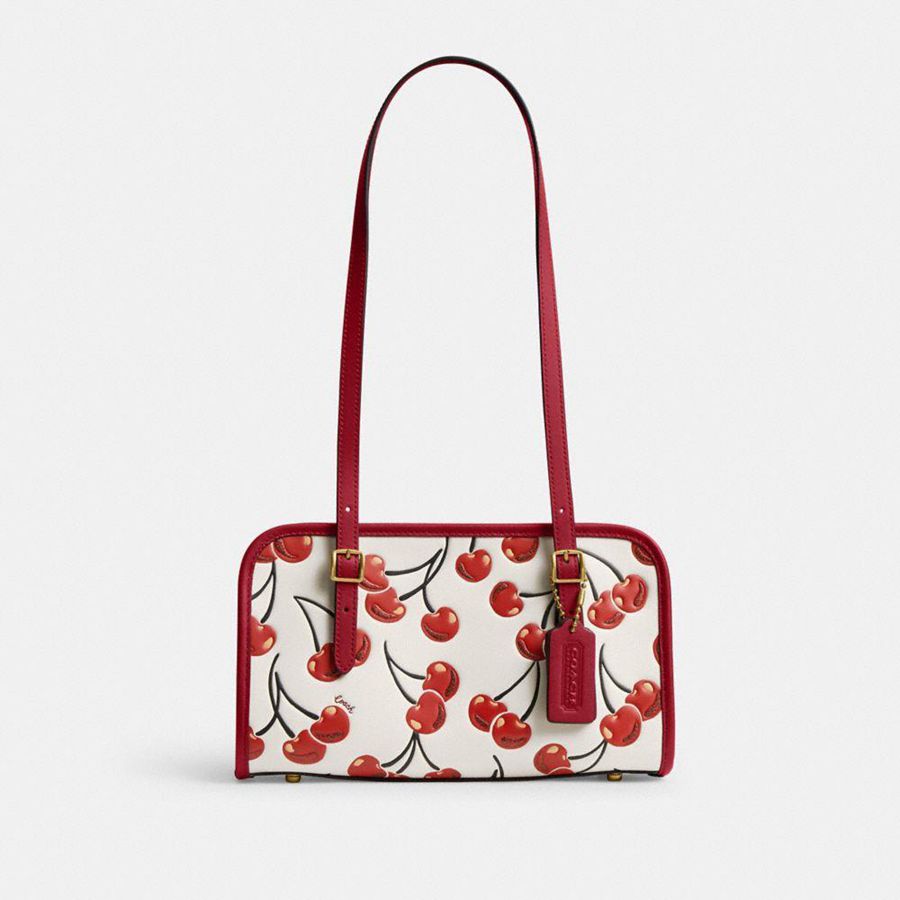 Bolsa de Hombro COACH Mujer Rojas | 1459EBVMU