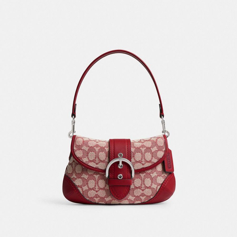 Bolsa de Hombro COACH Mujer Rojas | 7914LYPGQ