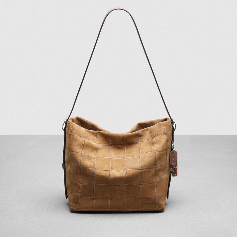 Bolso Hobo COACH Mujer Amarillo | 8903NDZLH