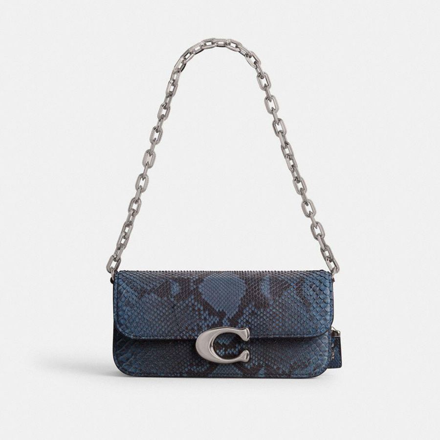 Bolso Hobo COACH Mujer Azul Marino | 0124AUCEZ
