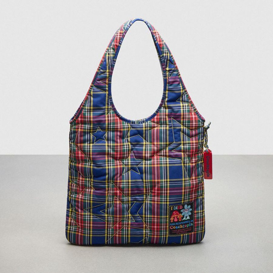 Bolso Hobo COACH Mujer Azules | 6142HJDQV