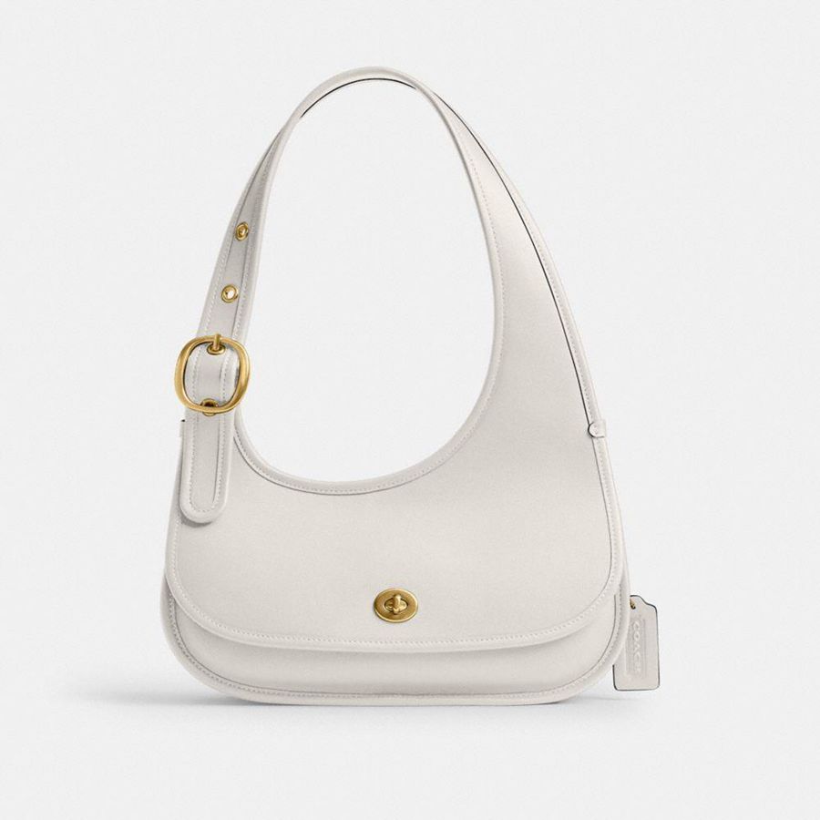 Bolso Hobo COACH Mujer Blancas | 9708GTDFJ