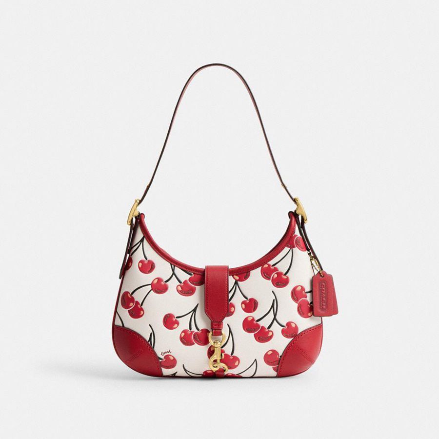 Bolso Hobo COACH Mujer Rojas | 5369CEZGB