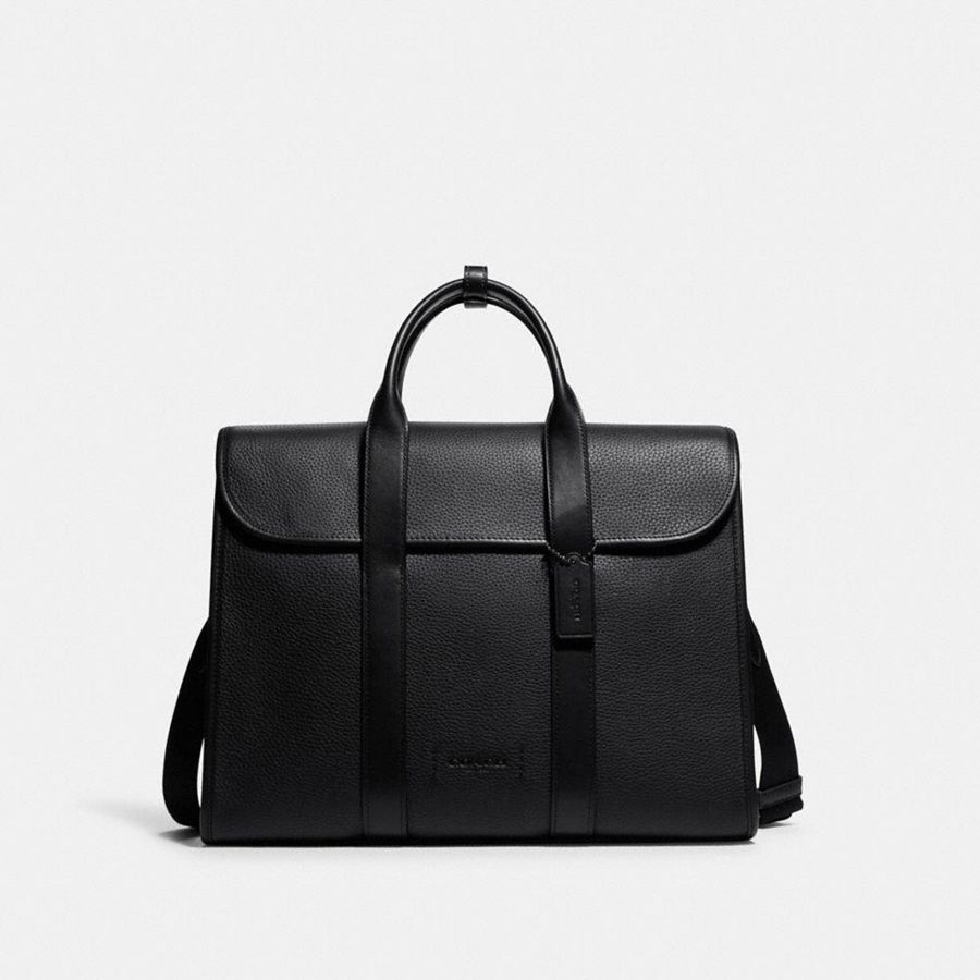 Bolso Tote COACH Hombre Negras | 0671AVFGK