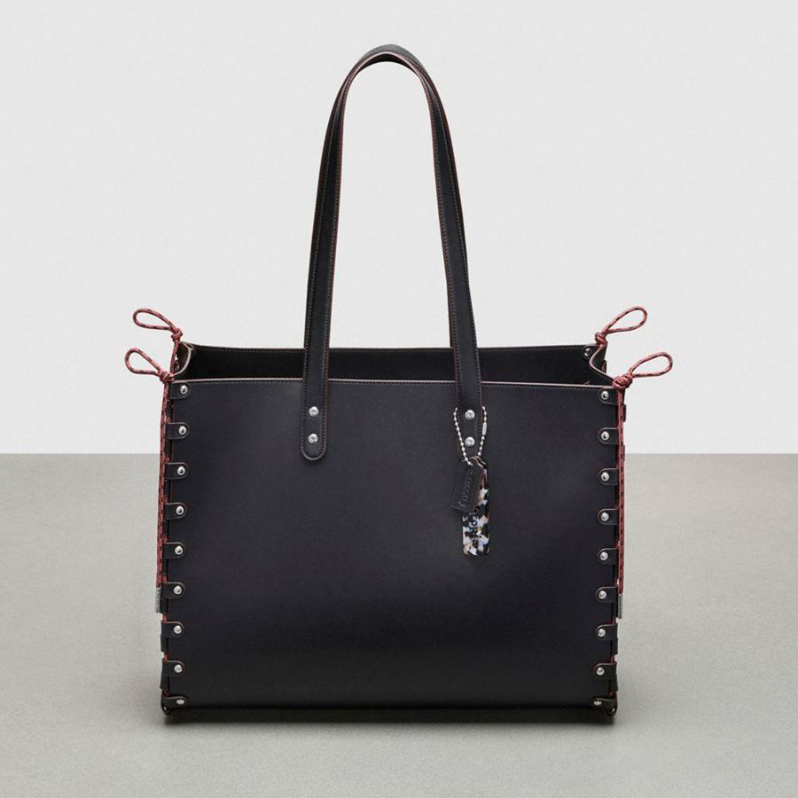 Bolso Tote COACH Mujer Negras | 8259XUYGI