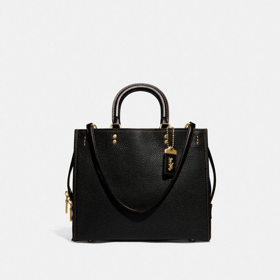 Bolso Tote COACH Mujer Negras | 9504RWNUA
