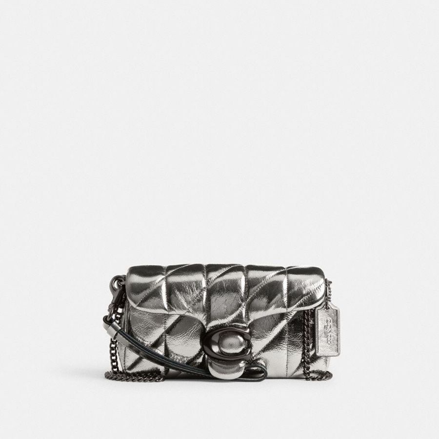 Bolsos De Mano COACH Mujer Plateadas | 1374IXCSY