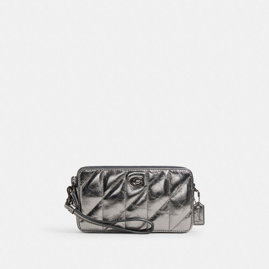 Bolsos De Mano COACH Mujer Plateadas | 7482HUOEX