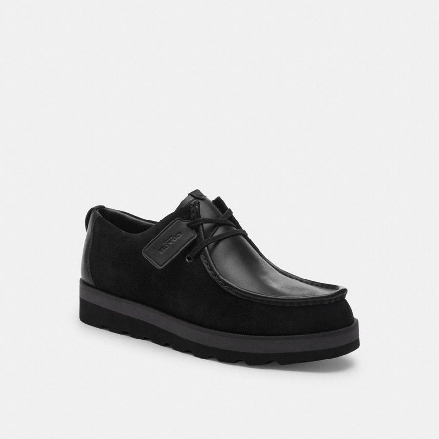 Botas COACH Hombre Negras | 8591YWHDI