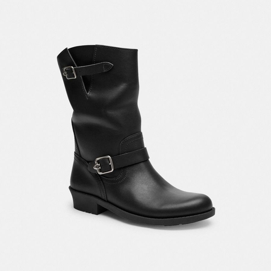 Botas COACH Hombre Negras | 9362JNFAZ
