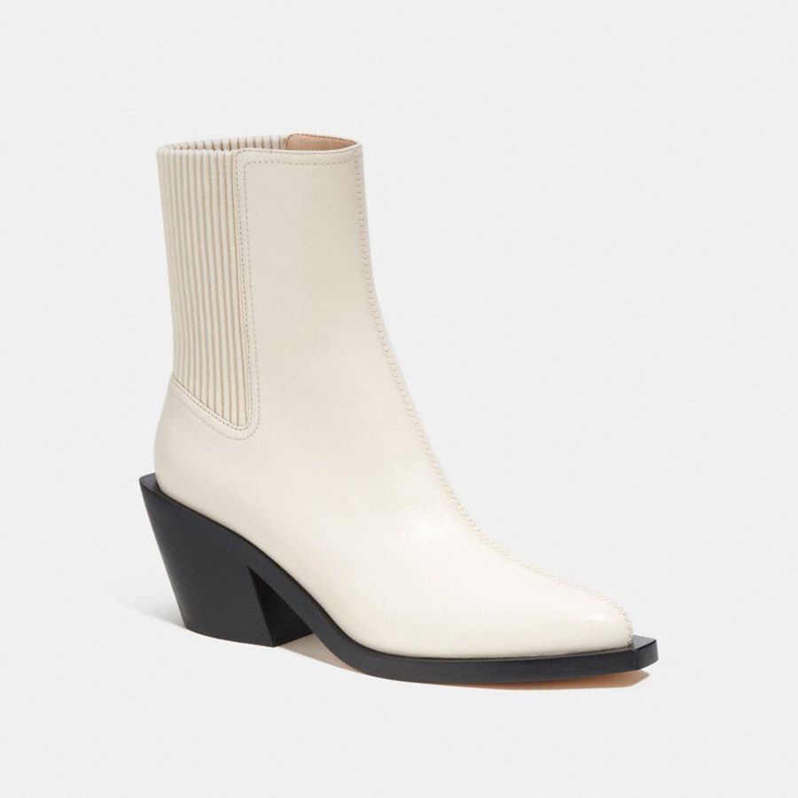 Botas COACH Mujer Blancas | 3526DRPOG