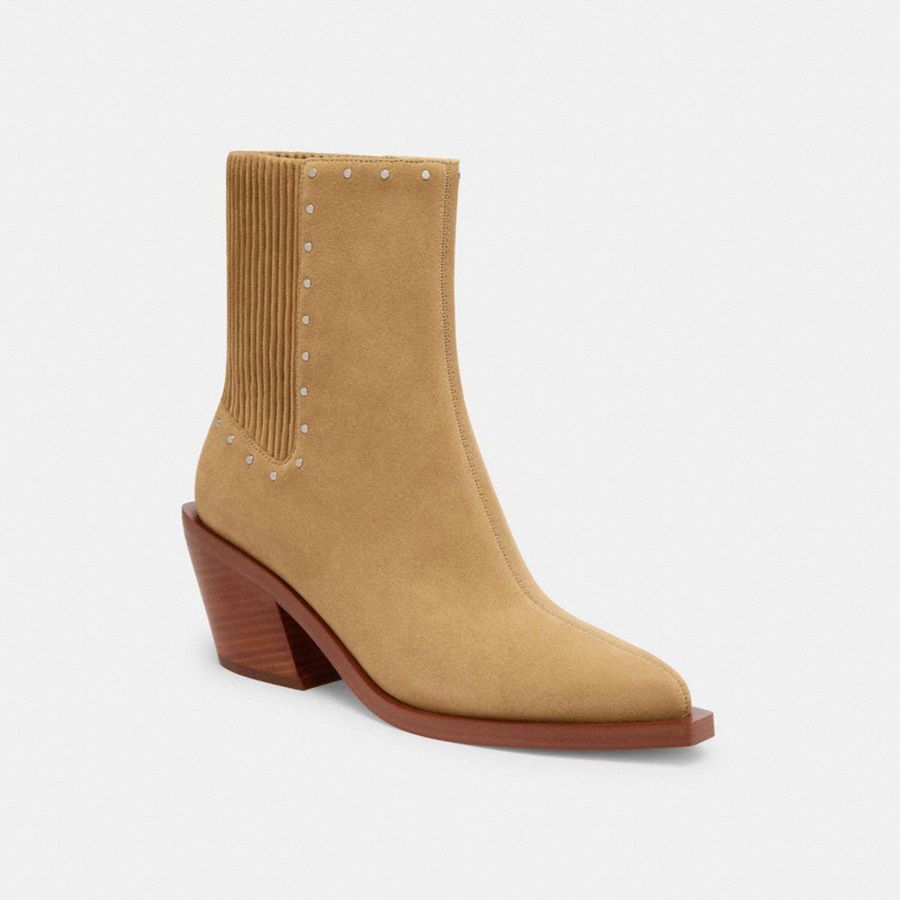 Botas COACH Mujer Marrones | 6452LQTVO