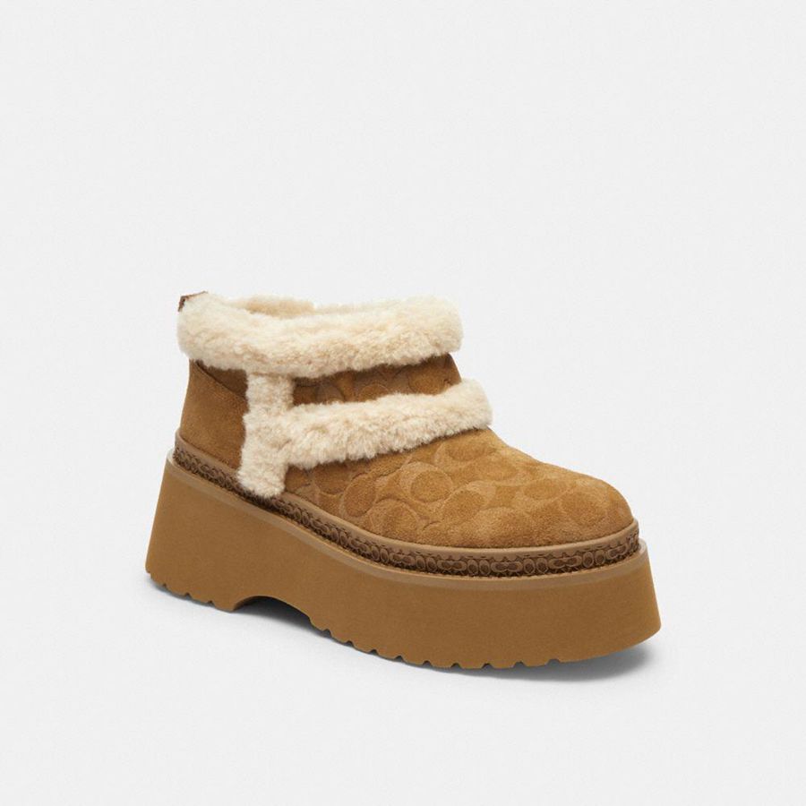 Botas COACH Mujer Marrones | 7130QILAM
