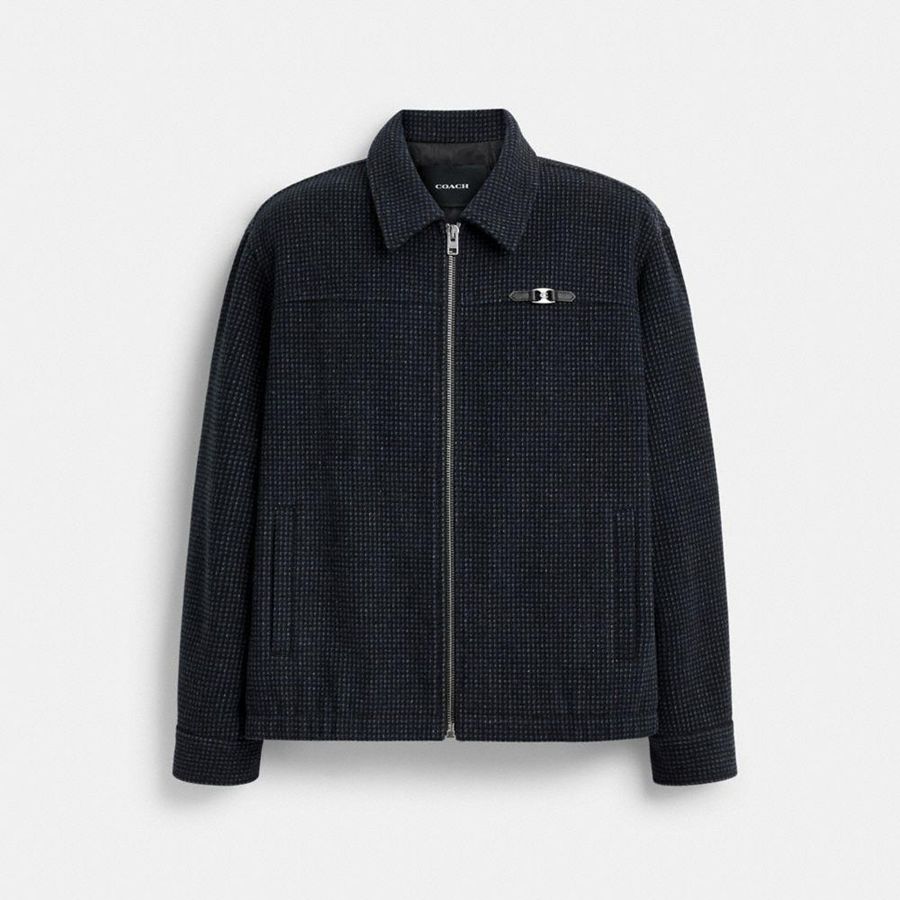 Campera COACH Hombre Azul Marino | 4108ESYQO