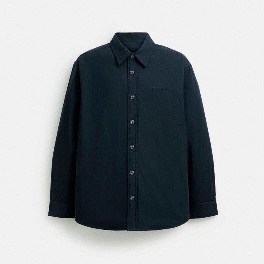 Campera COACH Hombre Azul Marino | 9065BUARS