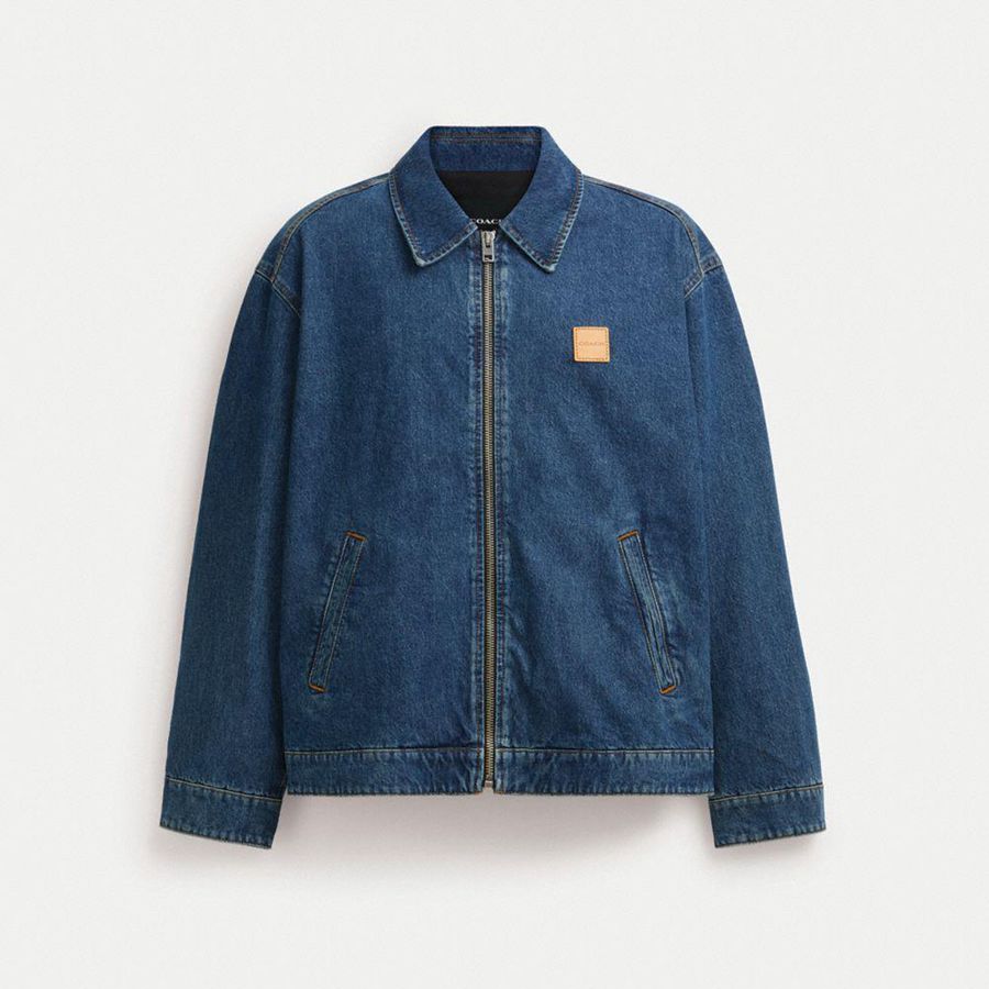 Campera COACH Hombre Azules | 9127YEQXA