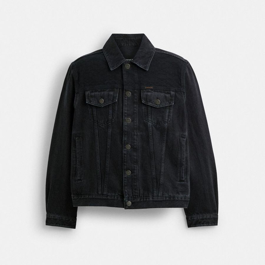 Campera COACH Hombre Negras | 3064QUZEX
