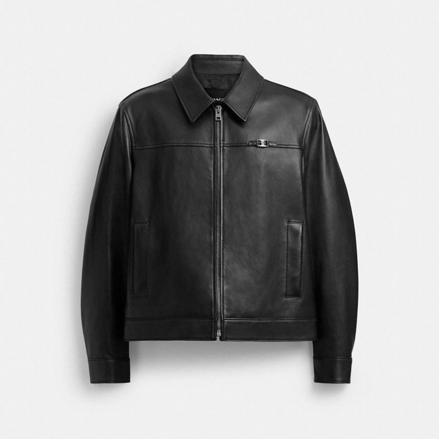 Campera COACH Hombre Negras | 3206HLCFR