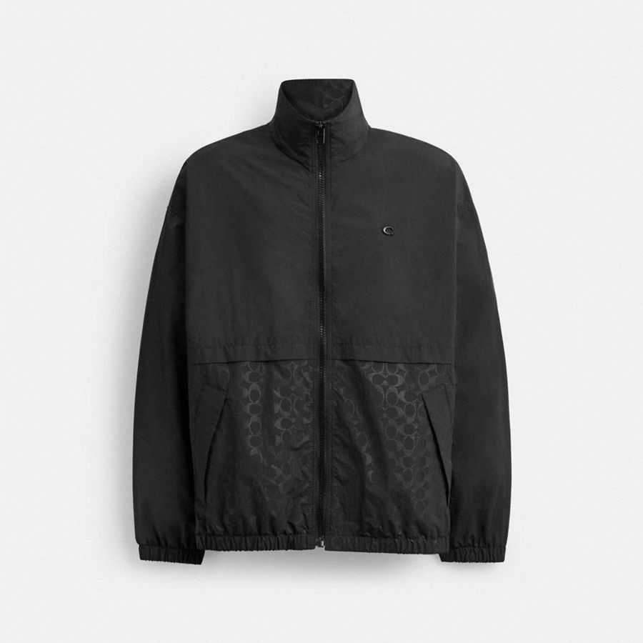 Campera COACH Hombre Negras | 3614CRTYE