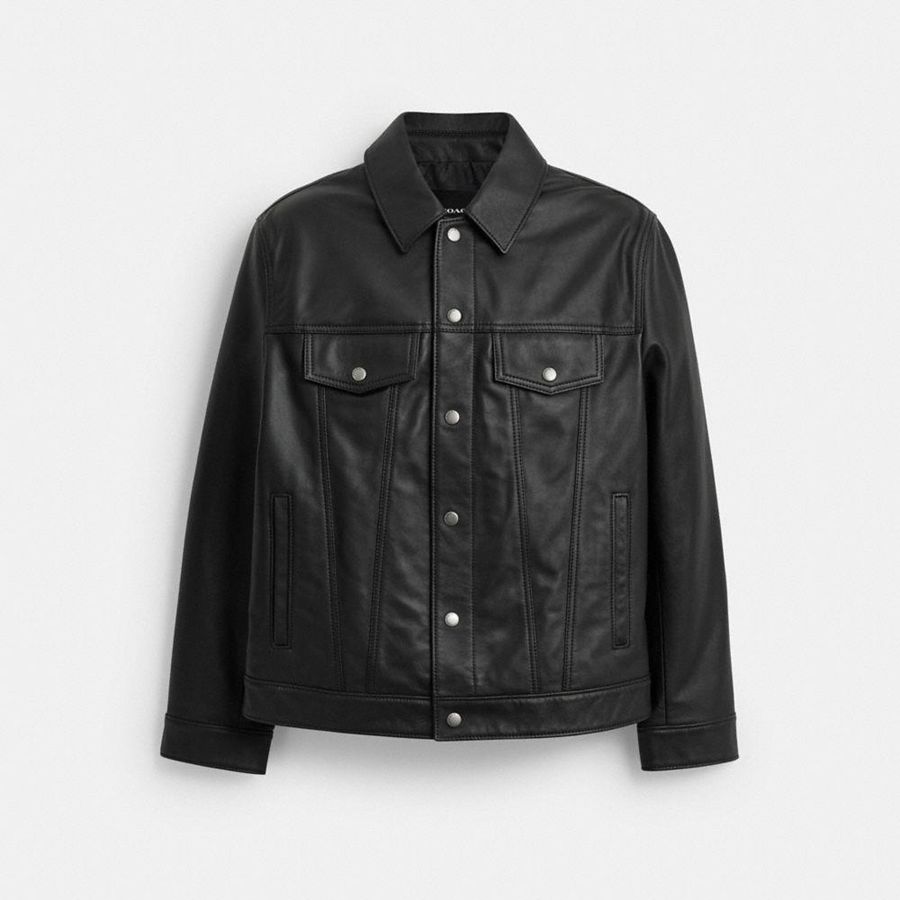 Campera COACH Hombre Negras | 5421GXTHY