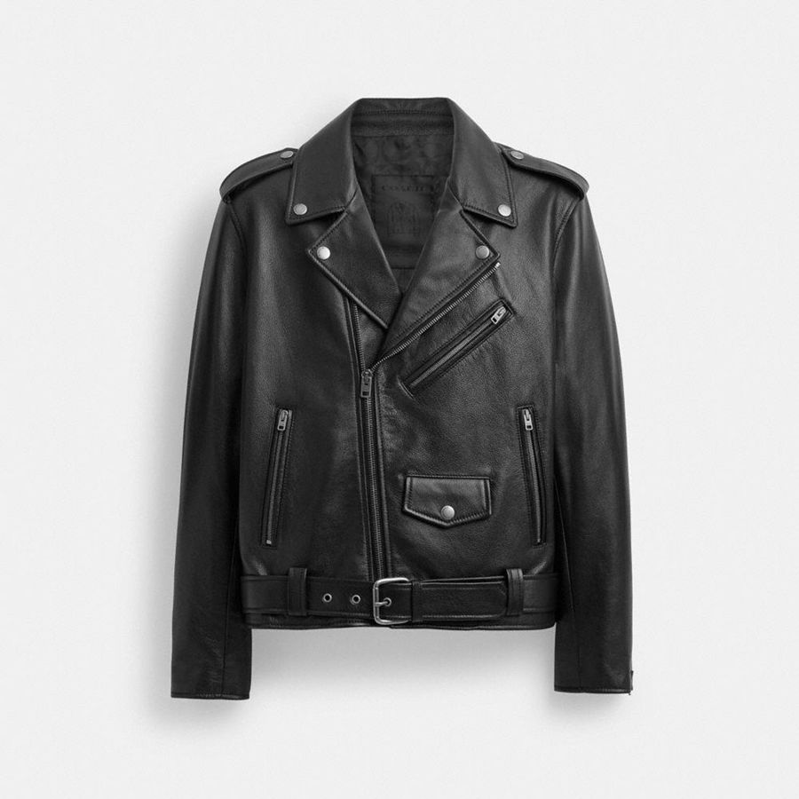 Campera COACH Hombre Negras | 9257YDVQZ