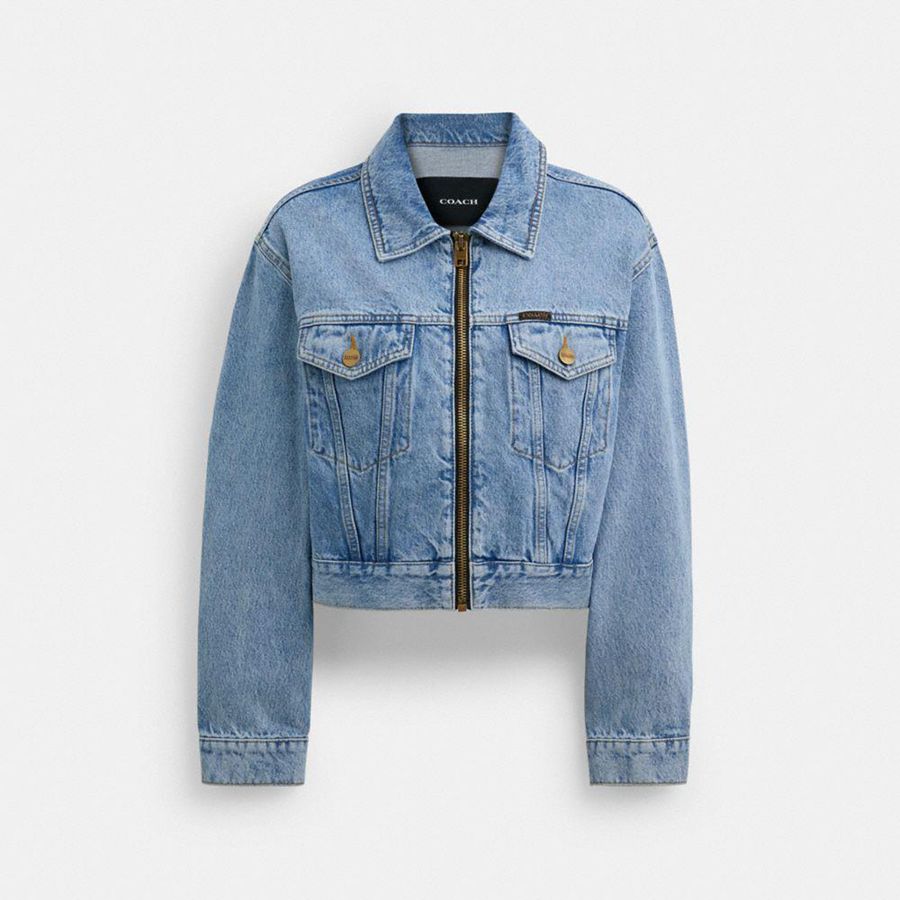 Campera COACH Mujer Azules | 8941ASVQH